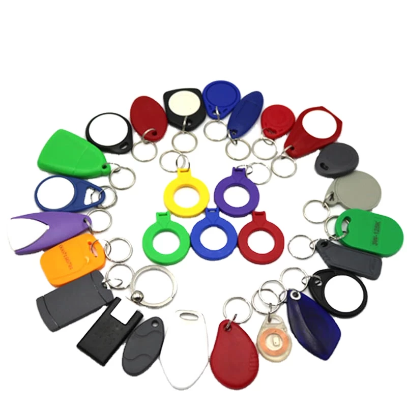 China China Good 125khz EM4200 13.56mhz 1K ABS Waterproof RFID Keyfob For Access Control manufacturer