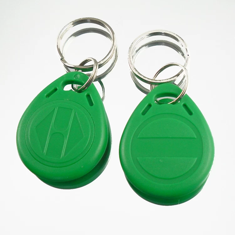 China Supplier Custom Printed Programmable Serial Numbers NFC Tag 13.56mhz  RFID Keyfob