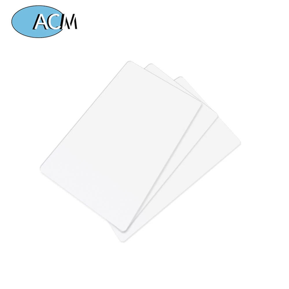 Custom Printable UHF Long Distance Contactless Parking Access Control System Blank PVC Smart Chip RFID Card