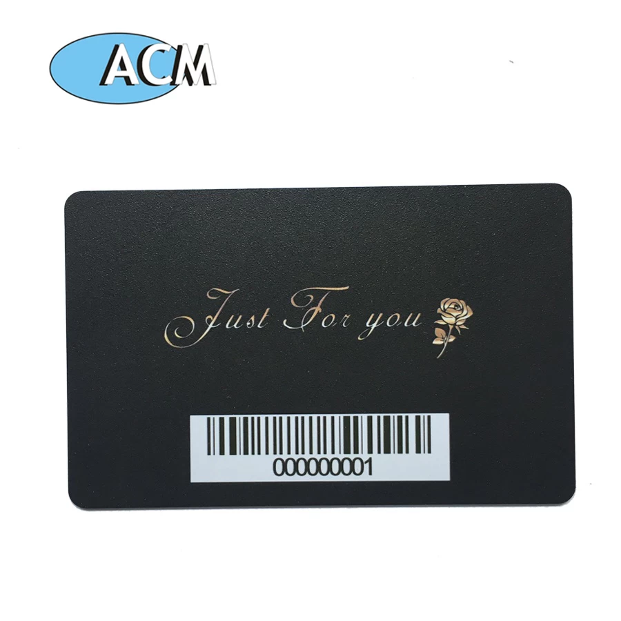 Custom Rfid Plastic Barcode Card