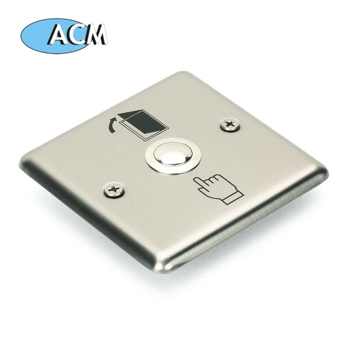 China ACM-K5B Door Control Switch Stainless Steel Slim Exit Push Button Control Open Release ACM-K5A B manufacturer
