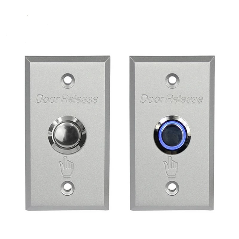 Door Exit Push Button Aluminum Alloy Faceplate ACM-14