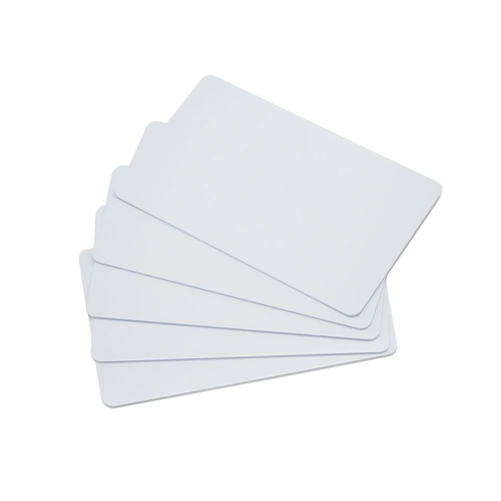 Dual Frequency Access Control Card 13.56Mhz and UHF RFID Blank White Smart Card
