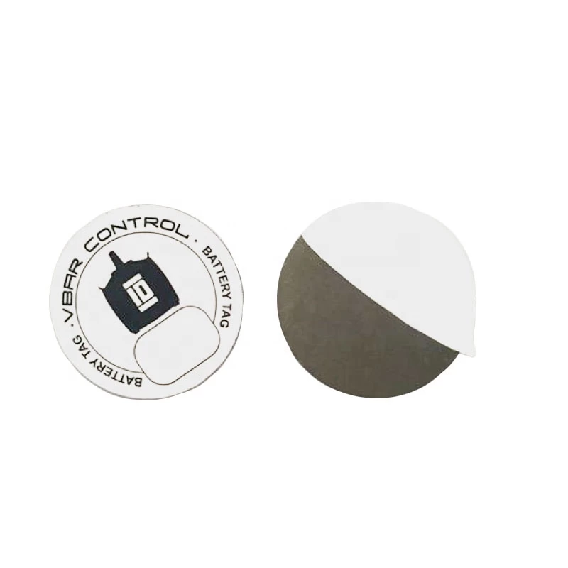 Durable HF Rfid Sticker Printable 13.56mhz Flexible RFID Tag On Metal For Asse