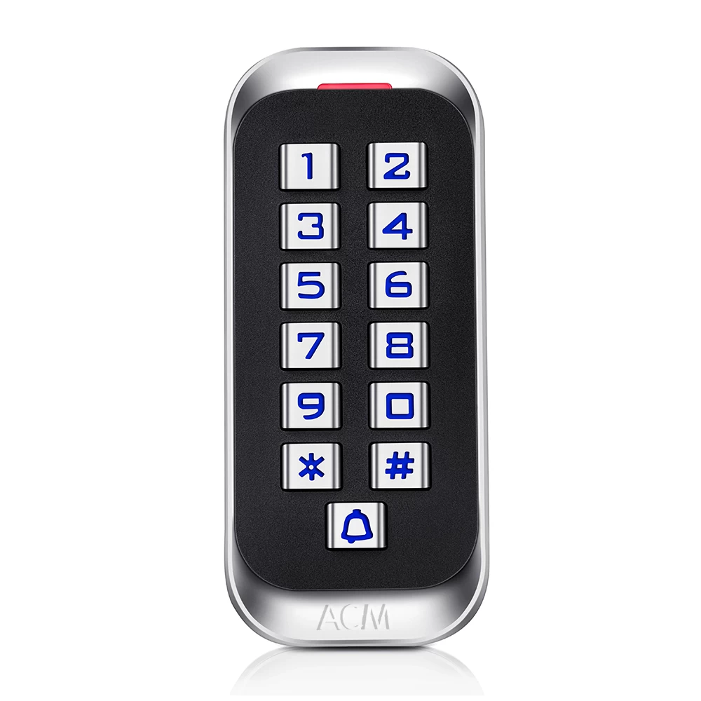 Durable Metal Password ID Door Entry RFID System Standalone Access Control Keypad Code Access Reader