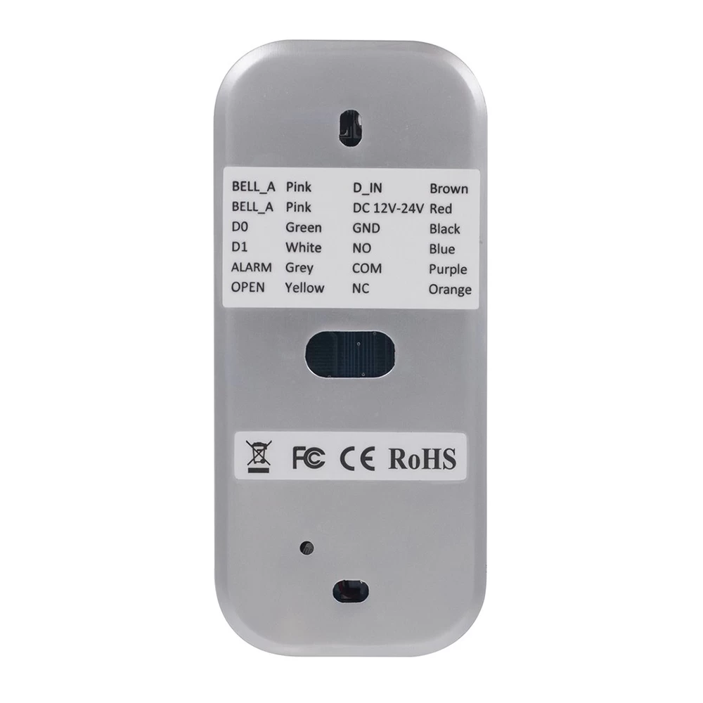 Durable Metal Password ID Door Entry RFID System Standalone Access Control Keypad Code Access Reader