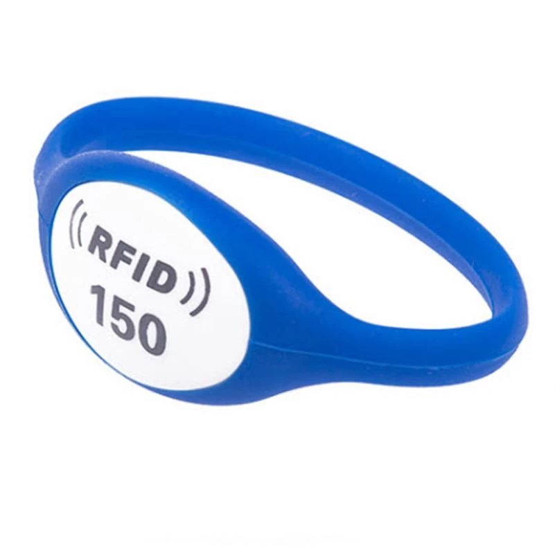 Durable Silicone Children Tracking RFID ble Beacon Silicone Wristband