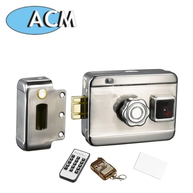China Electronic RIM lock with TM Card electric TM lock intelligent lock management systems manufacturer