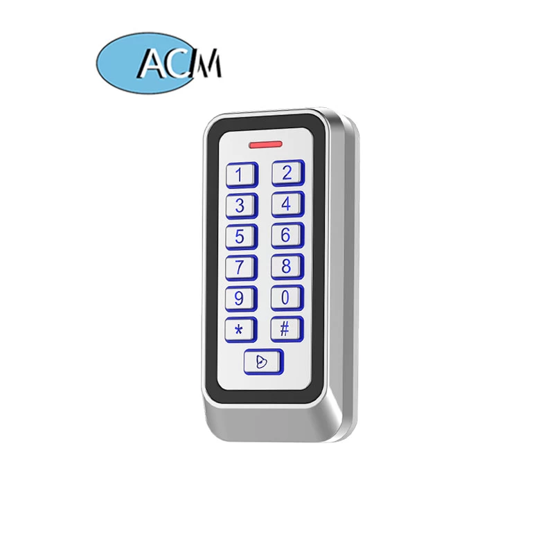 External keypad for 125khz RFID access control system for waterproof metal access control card for security