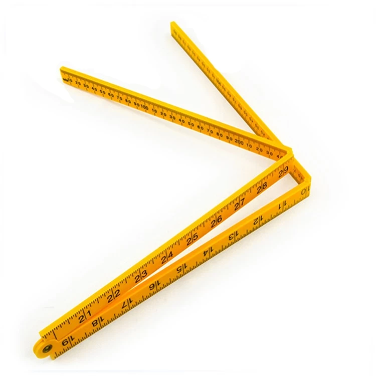 FREE sample available customized plastic folding ruler