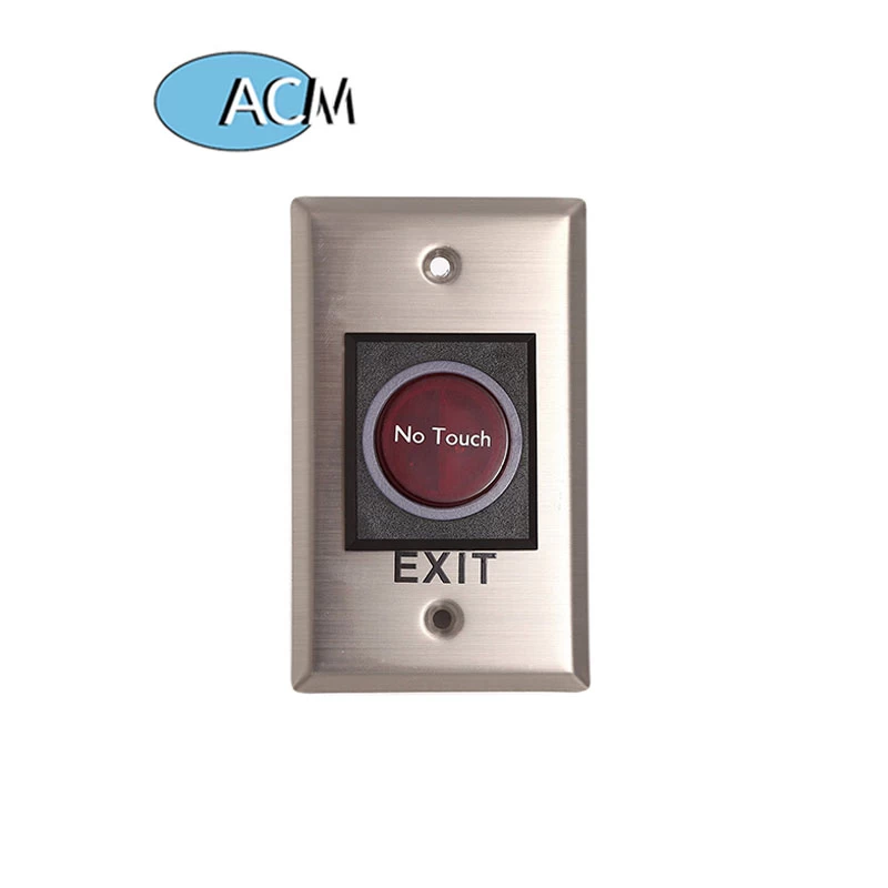 Chine ACM-K2A / B prix usine interrupteur de sortie de porte sans contact infrarouge pas de contrôle d'accès tactile bouton poussoir de sortie de porte fabricant