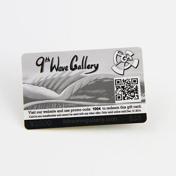 Factory Supply PVC Gym RFID NFC Membership Card