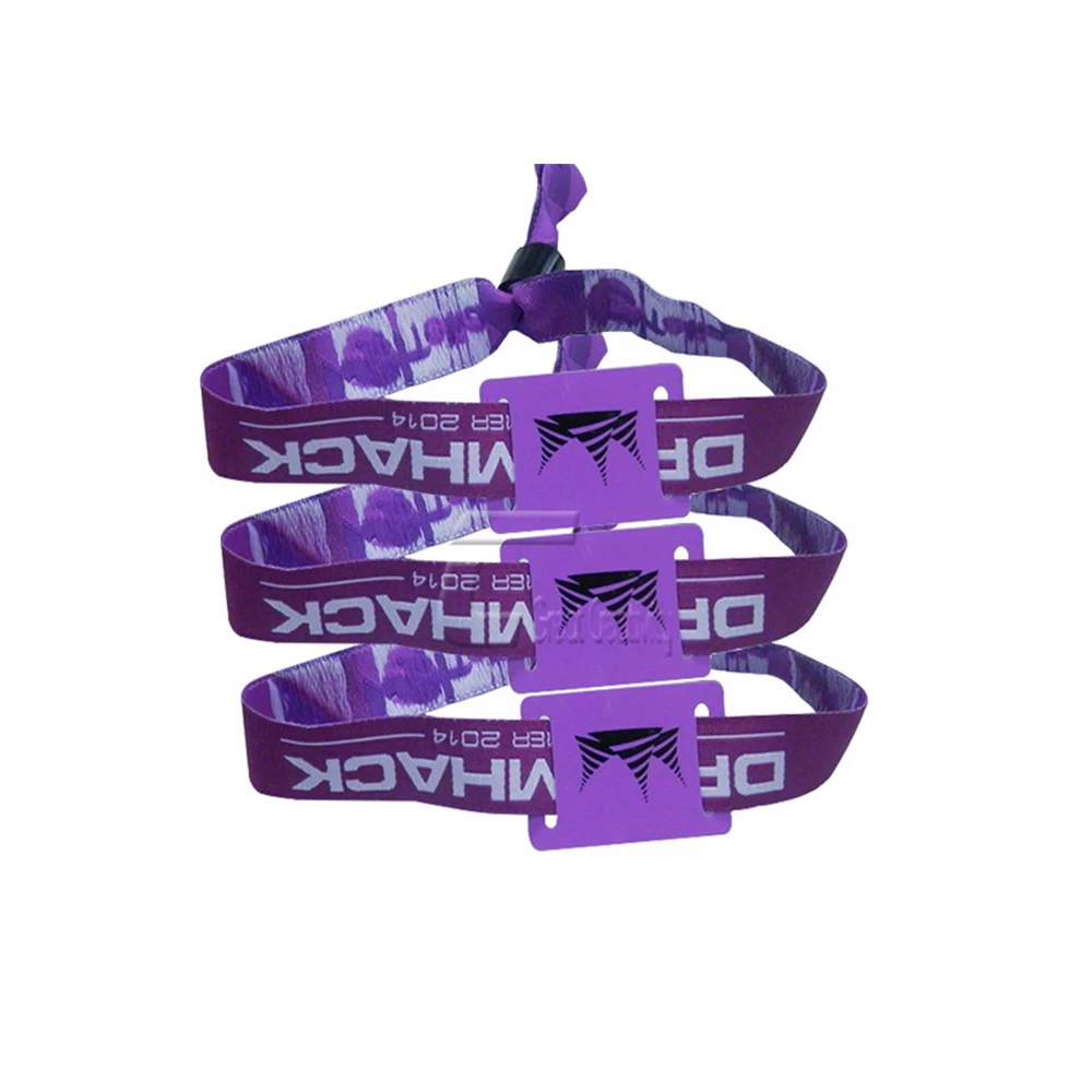 China Good quality concerts events ticket rfid wrist strap reusable tag card nfc bracelet wristband manufacturer