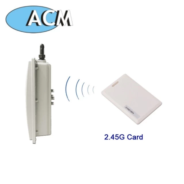 High Identifiction Rate Adjust Distance 3-70m Wiegand 26bit Reader Long Range RFID 2.4G Active Reader