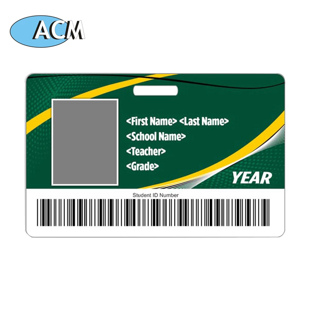 China Hochwertige benutzerdefinierte schreibgeschützte TK4100 Blank Rfid School ID Card Hersteller