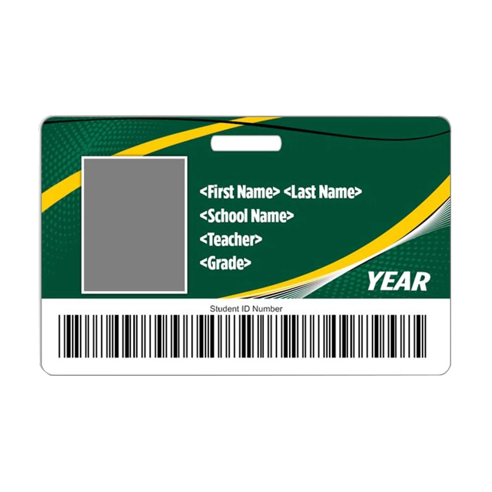 High Quality Custom Read Only TK4100 Blank Rfid School ID Card