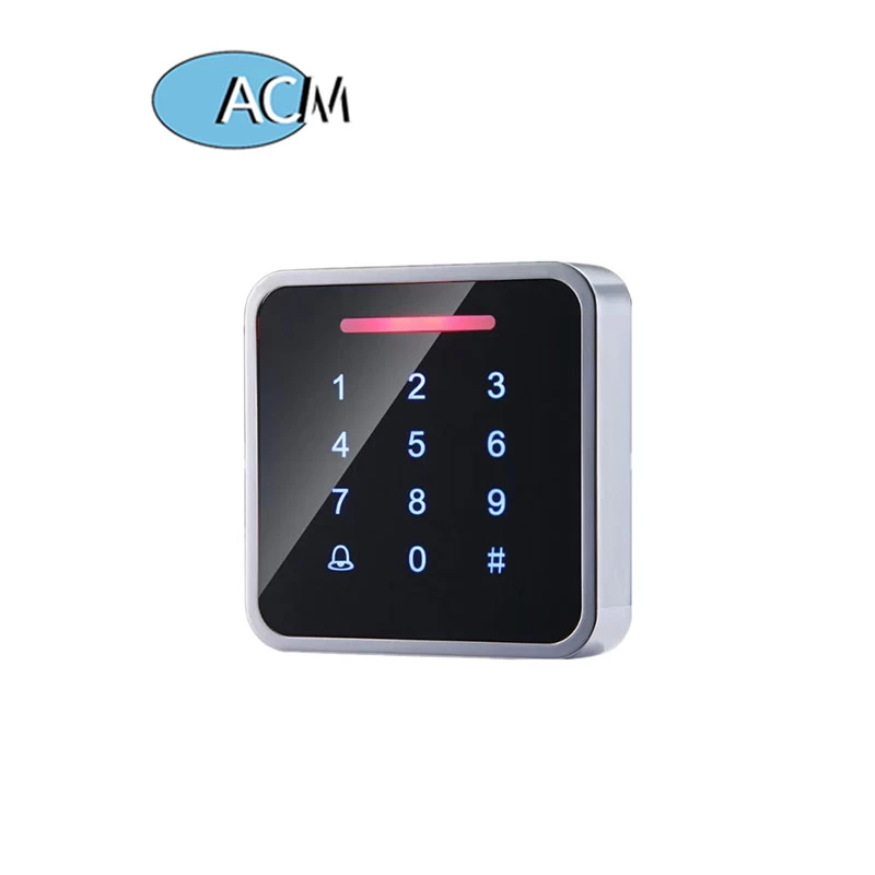 High quality Security rfid standalone door access control card reader with Touch key design