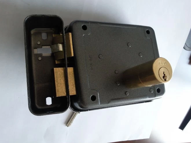 High quality durable electromechanical electoral control keyless Electric Rim Lock