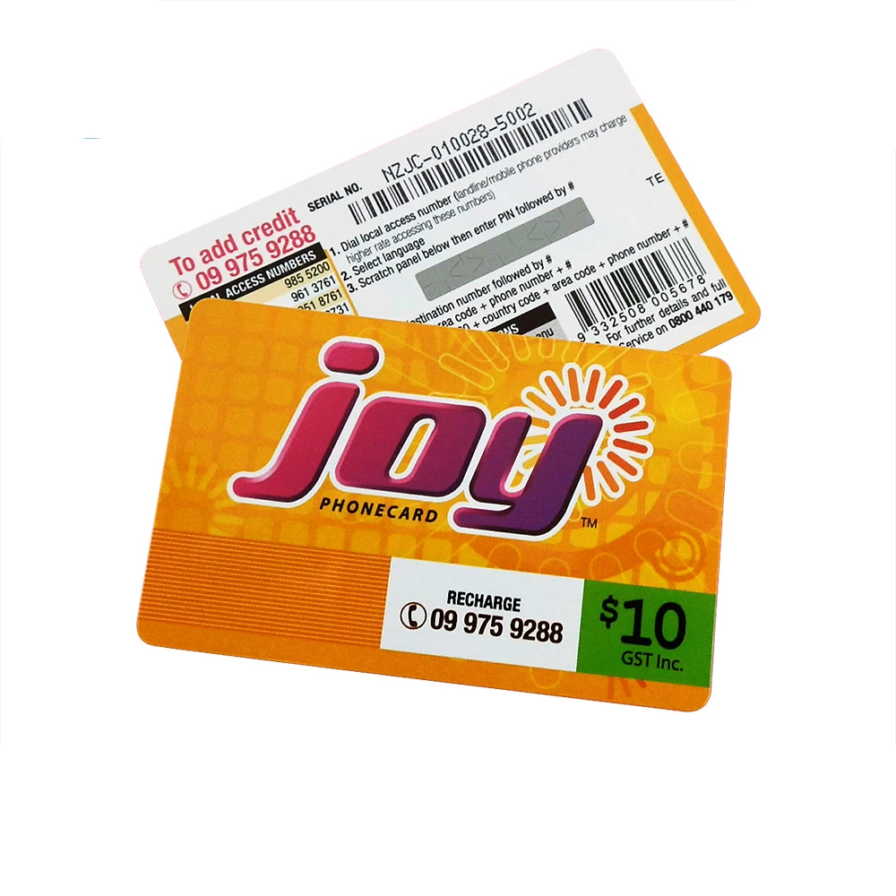 Hot selling promotional scratch off card