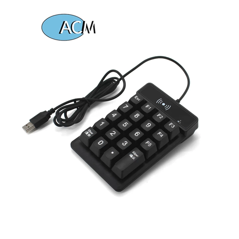 ID 125khz USB Interface smart card rfid reader with keyboard