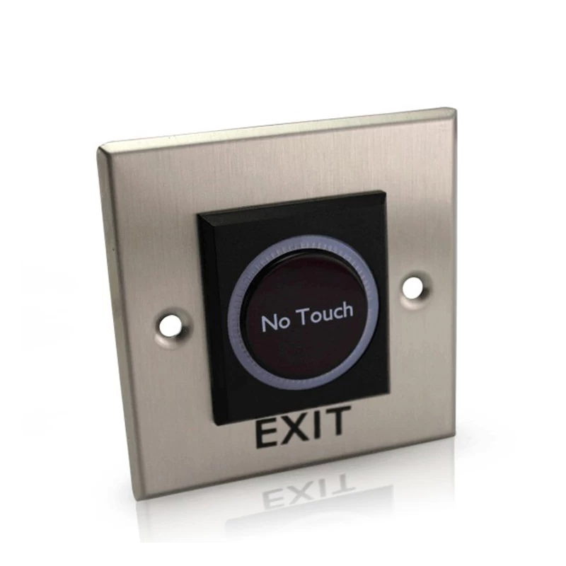 Infrared Access Control Switch LED Access Control Exit Button With NO/NC/COM