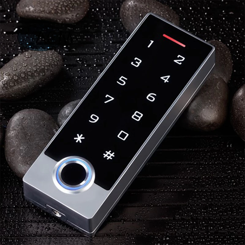 Metal IP68 Waterproof Biometric Fingerprint Attendance Entry Systems Standalone Door Access Control System