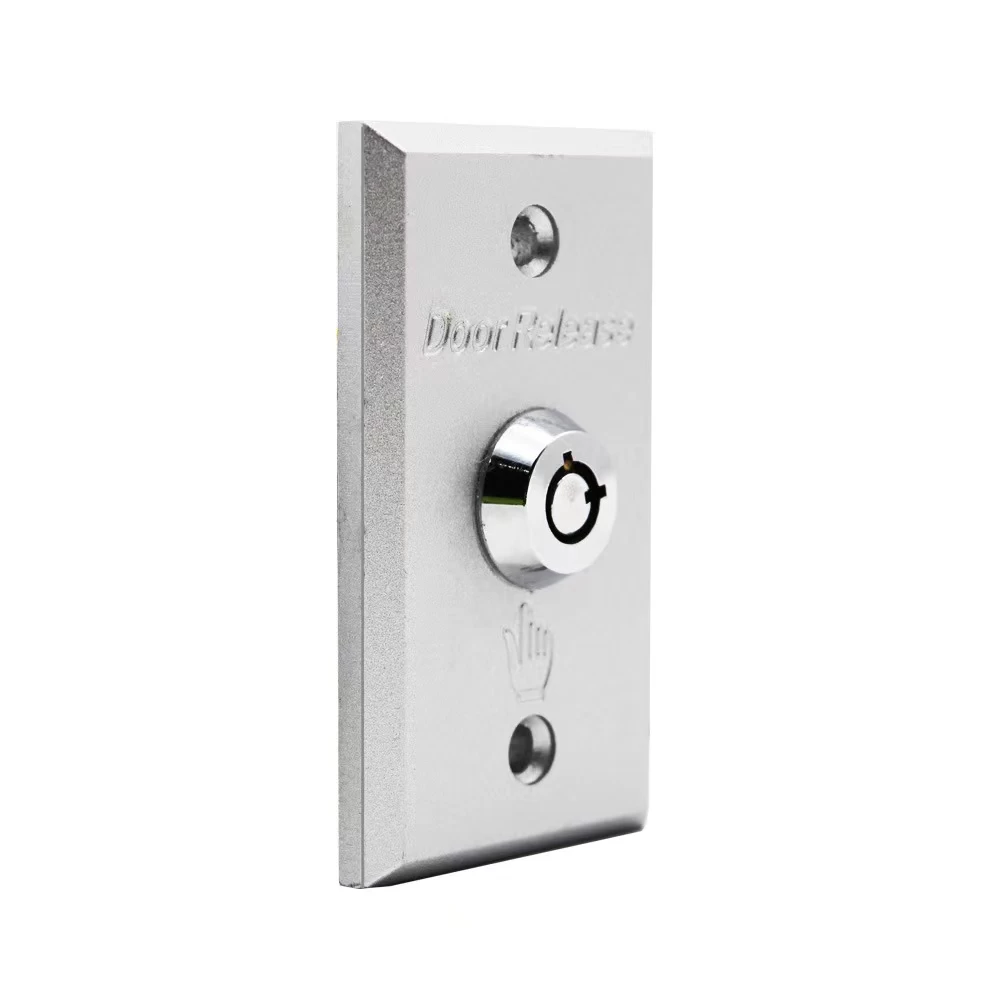 Metal Stainless Door Exit Access Control Lock System Emergency Waterproof Key Switch Push Button