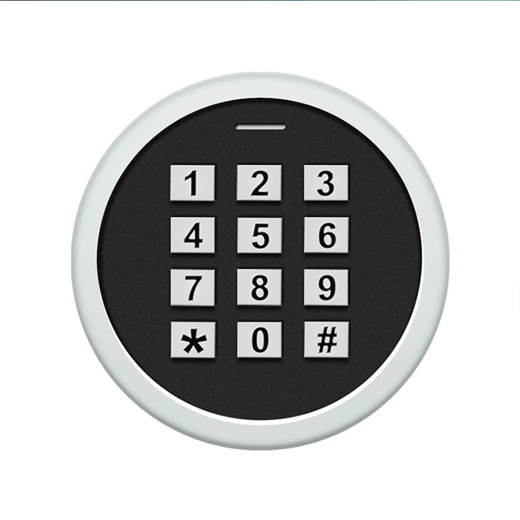 Mini Round Shape Digital Keypad Standalone Access Control System