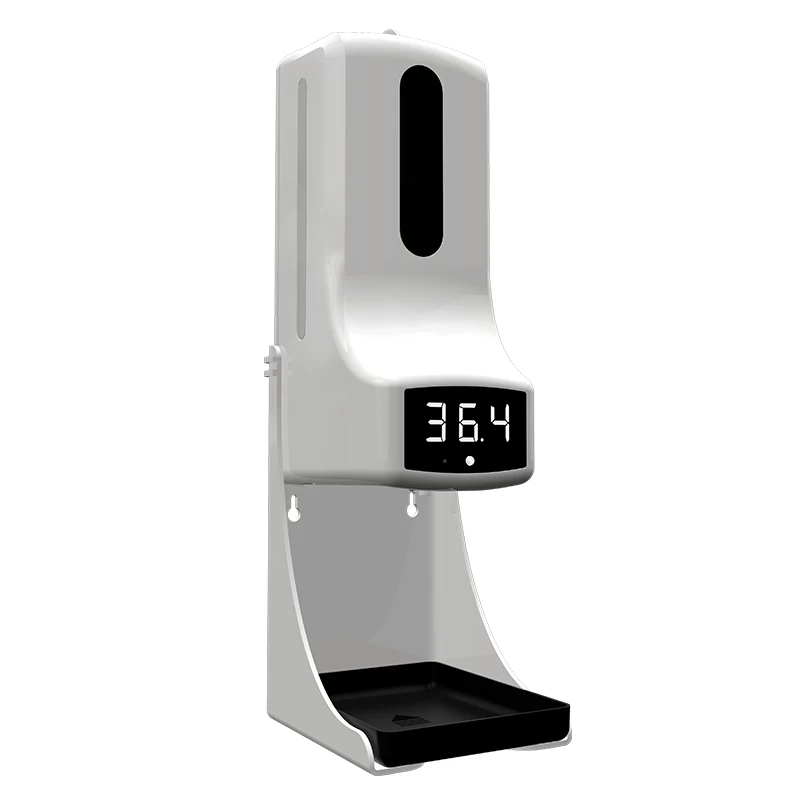 NEW K9 PRO Automatic Liquid Soap Dispenser Smart Sensor Non-contact thermometer Digital hands washing Free Sanitizer