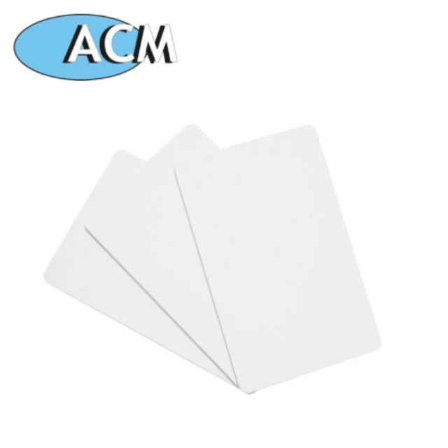 PVC Blank RFID Dual Frequency Rewritable Access Control Smart Card with 125khz and UHF Chip