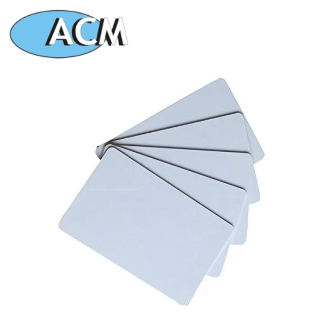 PVC Blank RFID Dual Frequency Rewritable Access Control Smart Card with 13.56mhz and UHF Chip