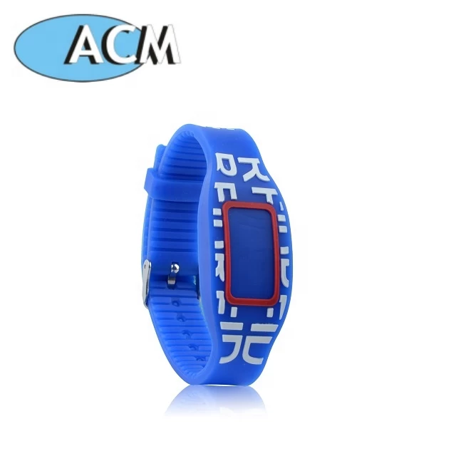 Personalized RFID Silicone Bracelet Events Promotion activity souvenir Wristband