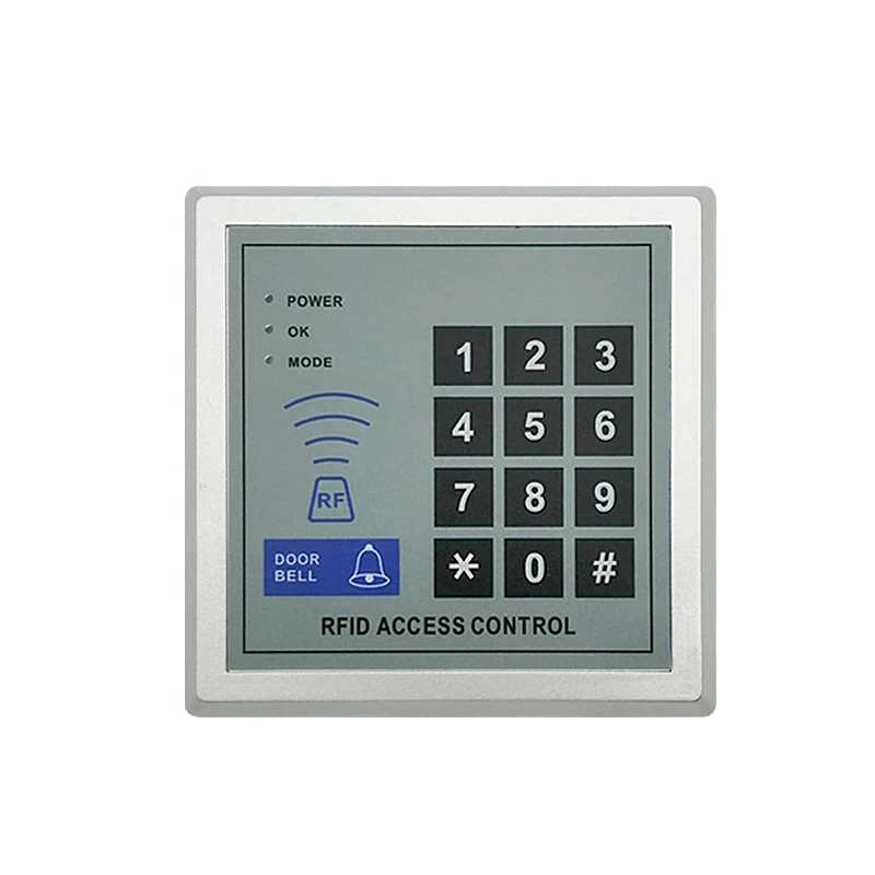 China Plastic Access Control Keypad Standalone Access Controller Support RFID Card And Pin Code manufacturer