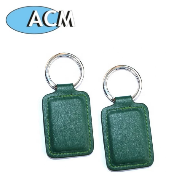 China RFID Leather keyfobs TK4100 125Khz RFID Access Control Tag manufacturer