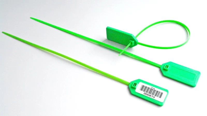 RFID Plastic Seal Tag Alien H3 Chip UHF RFID Cable Tie Tag Sticker