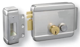 Security products 12V opened by keys electronically and manually access control lock and rim door lock for gate