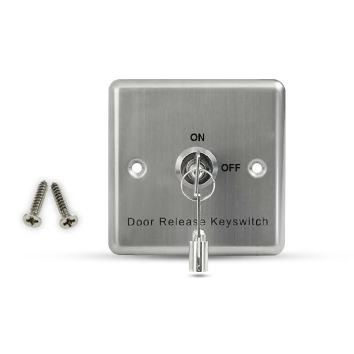 ACM-K8 Stainless Steel Door Exit Release Button with Keys