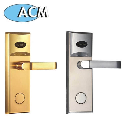 China Stainless Steel Keyless Electronic Door Lock Hotel Card manufacturer