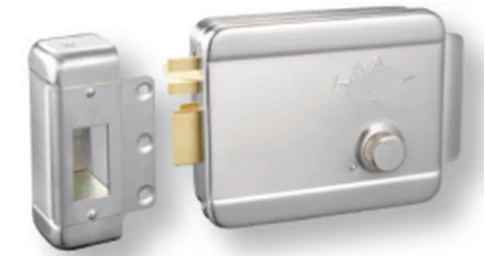 Stainless steel electronics rim lock