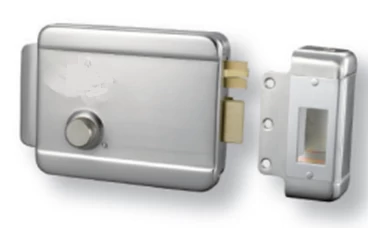 Stainless steel electronics rim lock