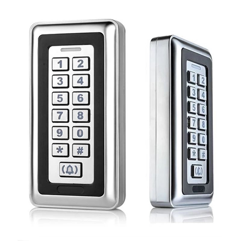 Standalone Metal Access Control System IP67 Waterproof Keypad Door RFID Access controller