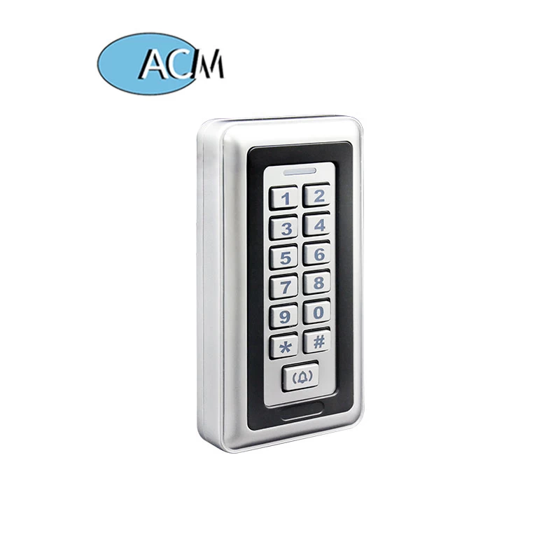 Standalone Metal Access Control System IP67 Waterproof Keypad Door RFID Access controller
