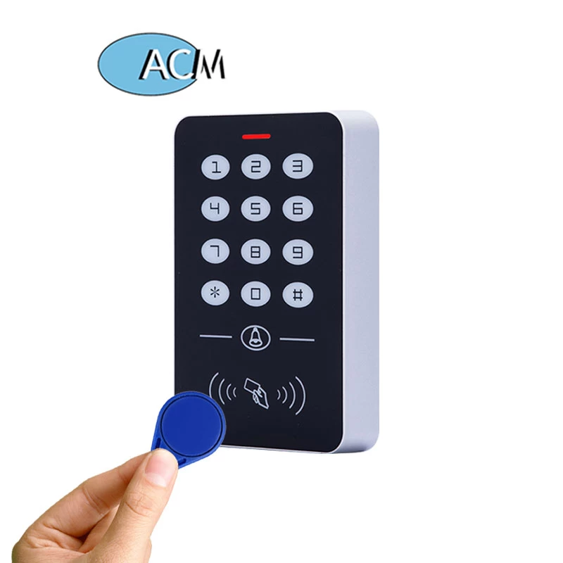China Custom Touch Screen Waterproof Door Lock System Smart Standalone RFID Reader ID Access Controller Keypad manufacturer