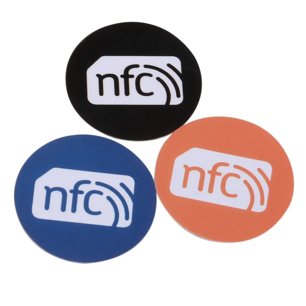 Çin Su Geçirmez RFID Etiketleri Etiket mini anti-metal yeniden yazılabilir küçük ucuz NFC 13.56Mh Çıkartmalar üretici firma
