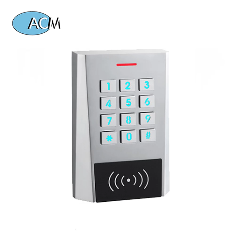 Çin Waterproof Support Android IOS Blue-tooth EM RFID Proximity Standalone Access Control Keypad Reader üretici firma