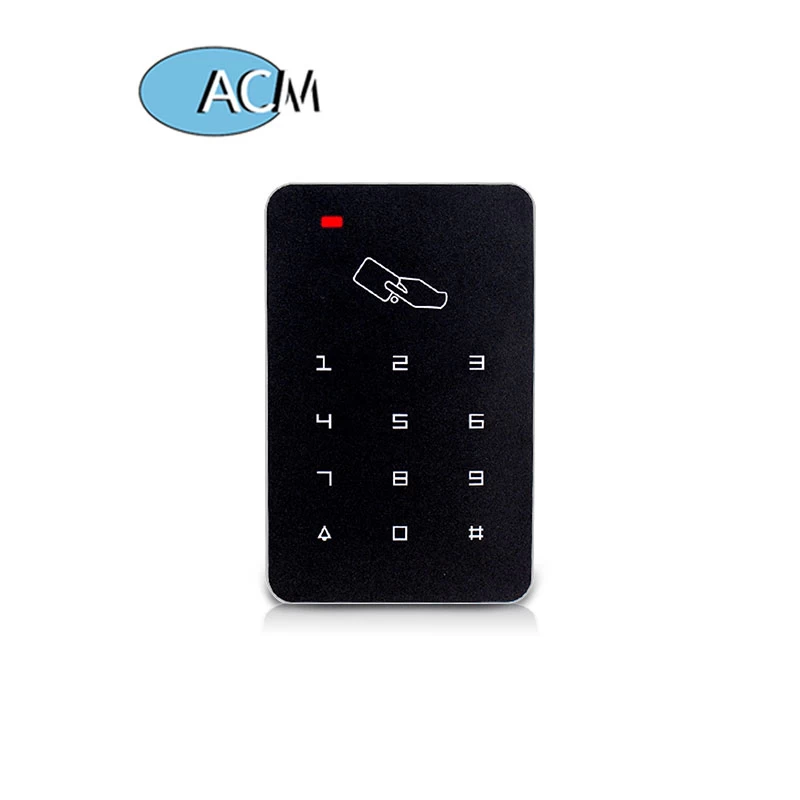 Çin Waterproof Touch Panel Wired Keypad Code 12V DC Door Lock System Smart Standalone RFID Reader Access Controller Keypad üretici firma
