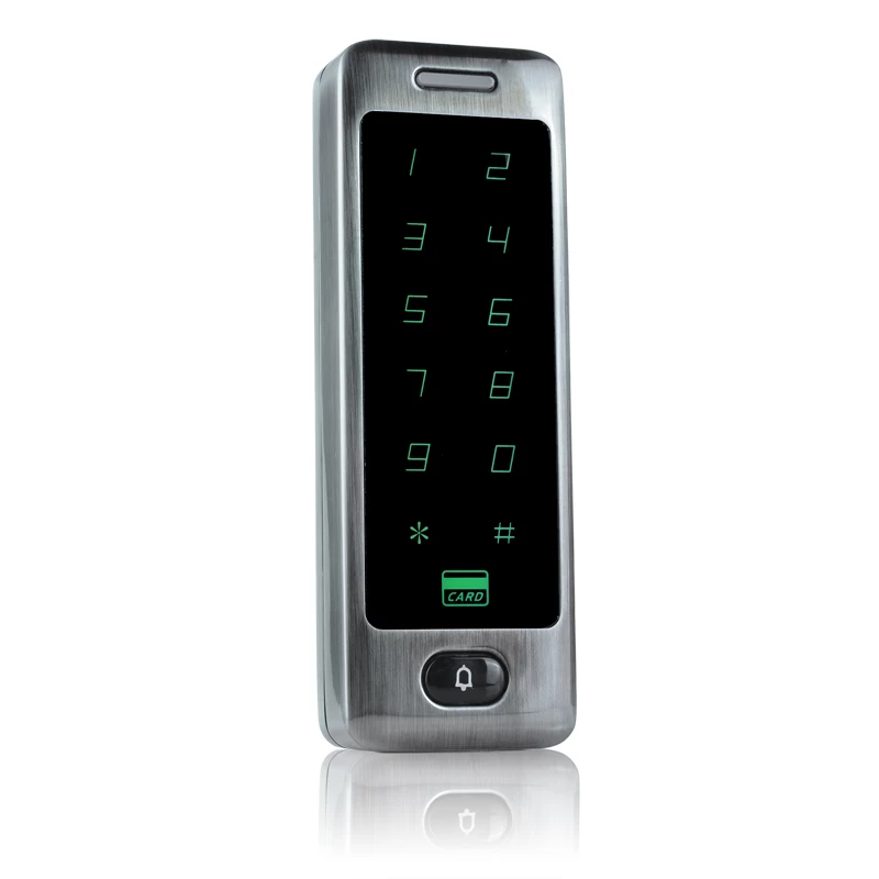 Waterproof Wiegand standalone Touch Screen access systems RFID Card Keypad Single Door RFID Door Access Control System