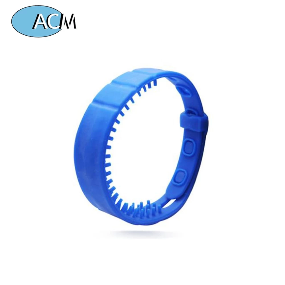Waterproof Wristbands Passive Access Control Sports Fitness Smart Bracelet 860-960MHz Adjustable Silicone RFID UHF Wristband