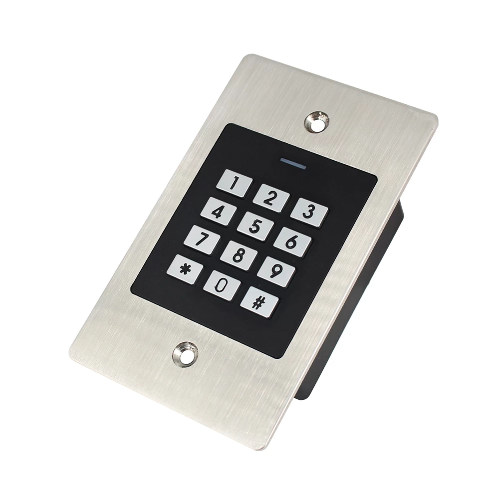 Wiegand Reader Embedded Standalone RFID System Digital Metal Keypad Access Control