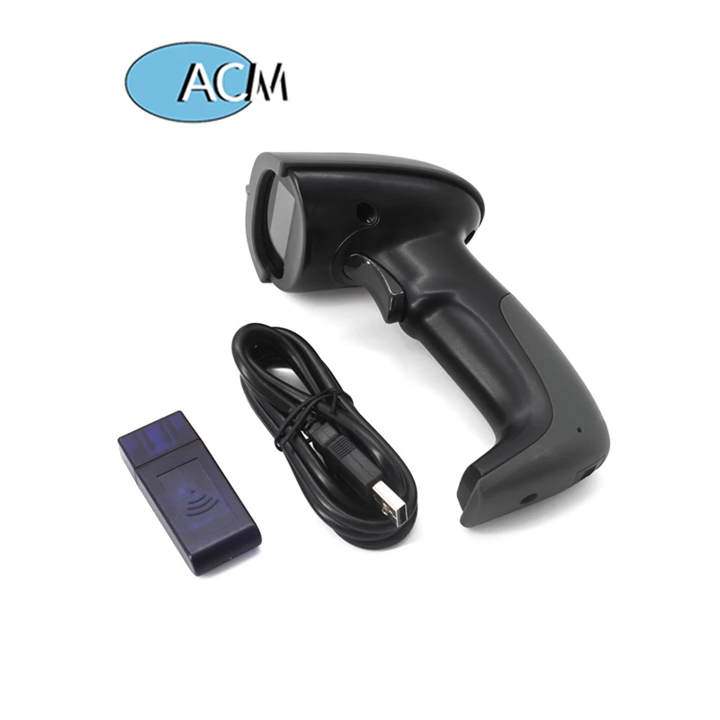 China Wireless Barcode Scanner Portable Handheld Barcode Scanner 1D RFID Barcode Scanner Reader manufacturer